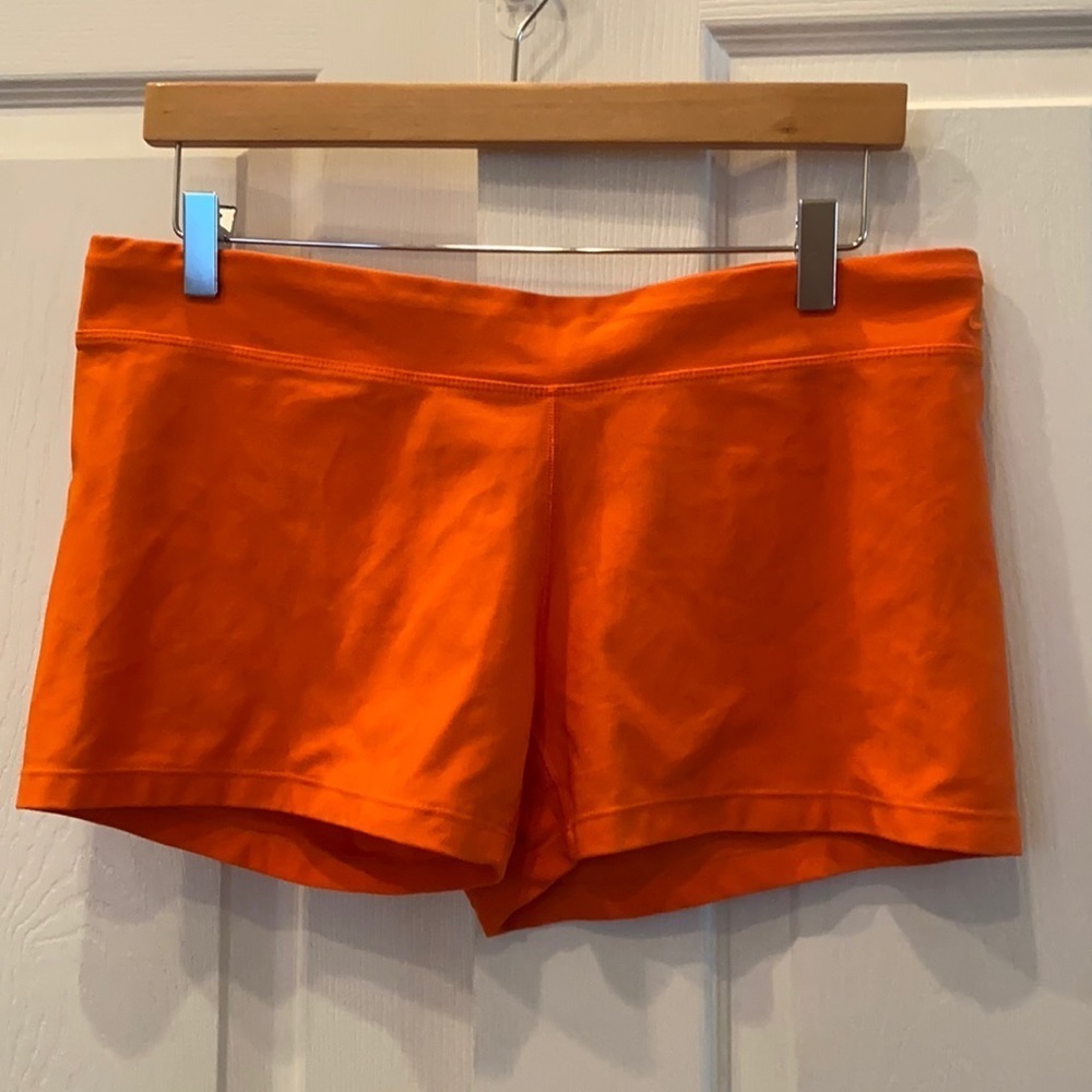 Nike Women's Athletic Shorts - Bright Orange